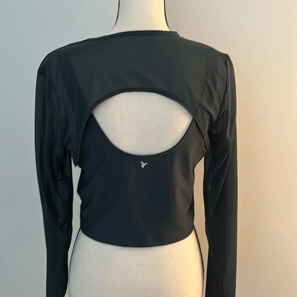 Old navy active tank with overlay